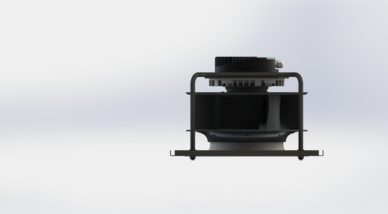 उच्च तापमान प्रतिरोध 60°C IP54 250 मिमी ब्लेड के साथ ईसी प्रशंसक