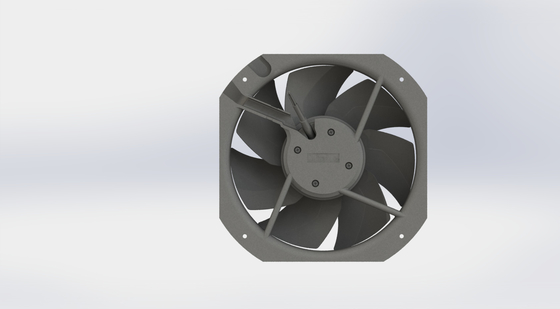 ब्लेड 250mm IP54 उच्च तापमान प्रतिरोध के साथ 60°C ईसी अक्षीय पंखे