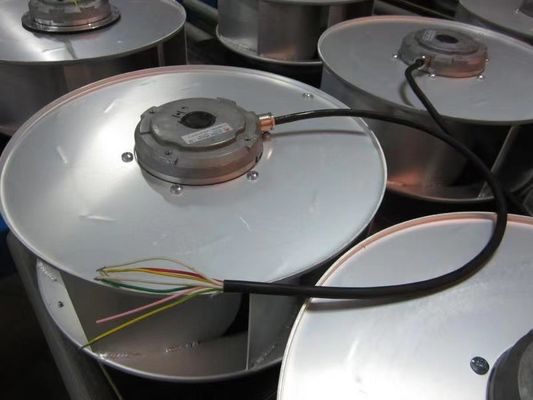 1~230V ±10% 250 मिमी बैकवर्ड सेंट्रीफ्यूगल फैन 2798rpm वजन 12kg के साथ
