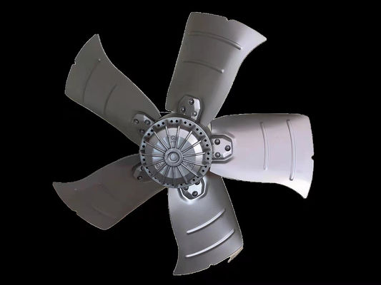 एल्यूमिनियम मिश्र धातु ब्लेड 600rpm ईसी अक्षीय फैन 630 मिमी ब्लेड